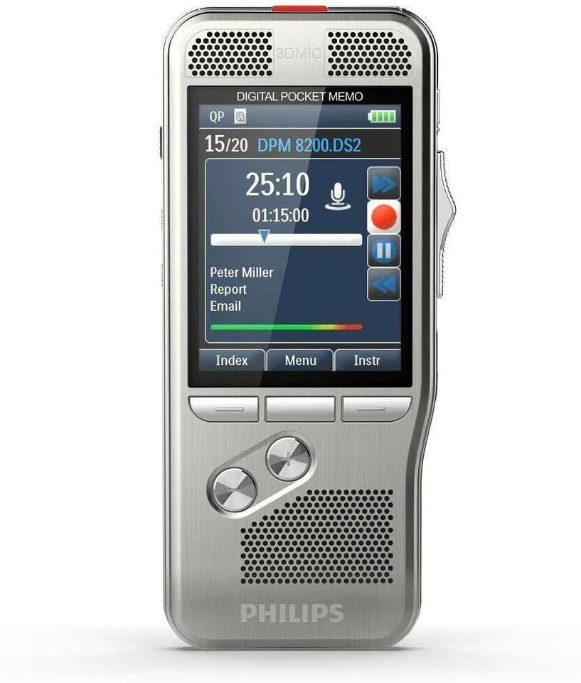 Philips DPM8100 Digital Voice Recorder