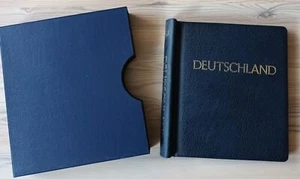 gebrauchter blauer Kabe Klemmbinder 920 A mit Schuber, wattiert - Bild 1 von 4