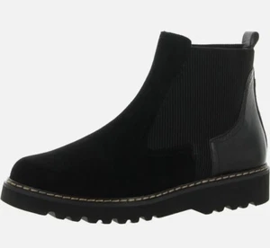 Donald Pliner Womens Cutecs Ankle Boots Black Suede Size 8.5 Retail 278.00 - Picture 1 of 5