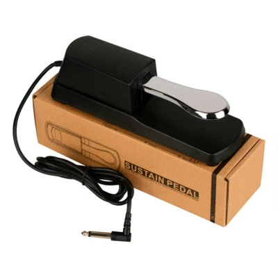 Sustain Pedal for Yamaha Series Electronic Keyboards Synthesizers Drum Machines - Image 1 of 4
