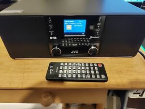 JVC RD-D80 DAB  Bluetooth All-in-One Hi-Fi System - Black - With Remote. 