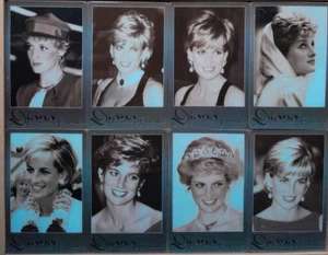 VTG PRINCESS DIANA SET OF 8 UK PHONE CARDS / CALLING CARDS By UNICOM LONDON - Picture 1 of 2