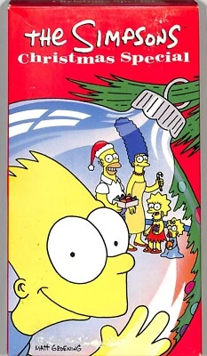 The Simpsons Christmas Special (1989) VHS Tape Good condition - Image 1 of 3