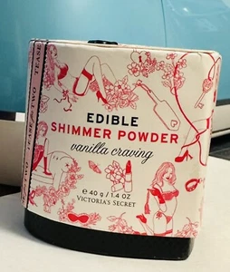 Victoria’s Secret Edible Shimmer Powder vanilla craving TEASE for TWO 40g RARE - Picture 1 of 3