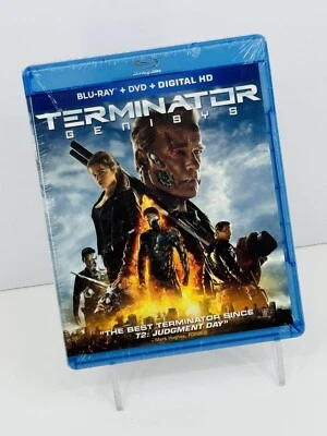 Terminator Genisys (Blu Ray, DVD, 2015) Arnold Schwarzenegger NEW - Image 1 of 3