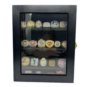 Championship Rings Vitrine Schaubox Fantasy Football Basketball Ringbox - Bild 1 von 11