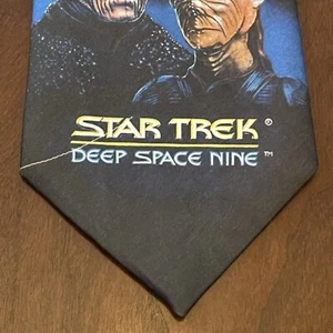 Vintage 1993 Ralph Marlin Star Trek Deep Space Nine Aliens Blue polyester China - Picture 1 of 10