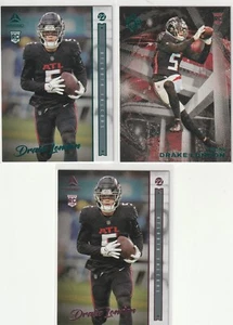 Drake London Lot of 3 Rookie cards 2022 Chronicles - Foto 1 di 2