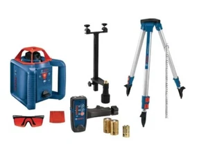 BOSCH GRL800-20HV - NIVEL LÁSER GIRATORIO AUTONIVELANTE - CON RECEPTOR LR30 con estuche trípode - Imagen 1 de 4