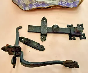 Vintage Cast Iron Gate Latches - for both sides of gate - Picture 1 of 7