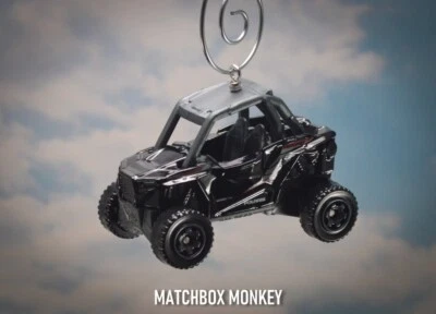 Polaris RZR 1000 ATV 4x4 Custom Christmas Ornament 1/64 Gator Honda Suzuki Rhino - Image 1 of 4
