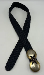 Baer SF Damen Gürtel Boho schwarz Bohemian gewebt gemischte Metalle Kunst zu tragen 1,5" lesen - Bild 1 von 6