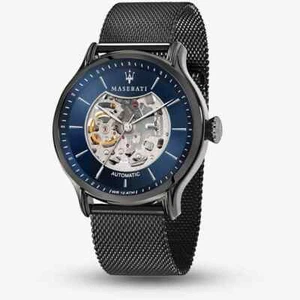 Maserati Mens Epoca Blue Dial Automatic Watch R8823118012 - Picture 1 of 1