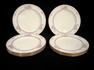 Noritake Magnificence Salad Plates Set of 8 - Picture 1 of 11