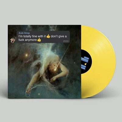 Arab Strap I’m Totally Fine With It Ltd Assai YELLOW Vinyl LP New Obi - Image 1 of 4