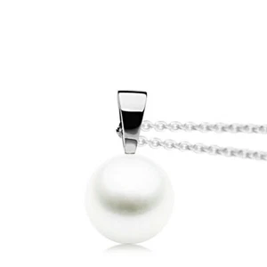 11 mm AAA ciondoli di perle d'acqua dolce reali Pacific Pearls® ciondoli di... - Foto 1 di 8