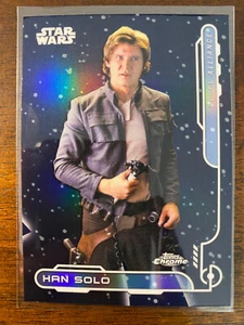 2024 Topps Chrome Star Wars Han Solo #RA-3 Rebel Alliance - Picture 1 of 2