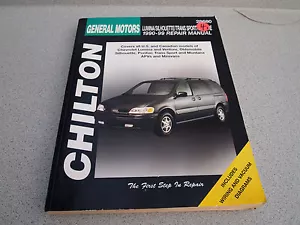Chilton 28680 Repair Manual GM Lumina APV/Silhouette/Trans Sport/Venture 90-99 - Photo 1/1