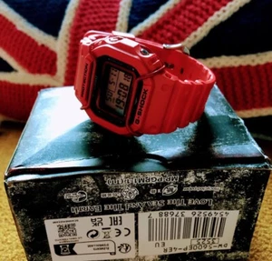 Casio G-shock Rot Herren Armbanduhr DW-5600EP-4ER - Bild 1 von 4