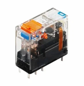 Relé RCI484AC4, 2 CO, 24 V DC, 8 A, con botón de prueba y LED, Weidmuller - Imagen 1 de 1
