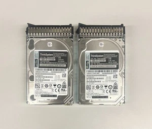 LOT OF 2x 00YK025 LENOVO SEAGATE 1TB 6G SATA 7.2K 2.5" SFF HDD HARD DRIVE - Picture 1 of 3