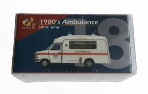 Tiny City 18 Regno Unito Inghilterra anni 80 St. John Ambulanza Diecast 1:76 - Foto 1 di 3