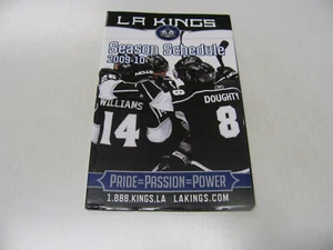 JS15 Los Angeles Kings 2009/10 NHL Hockey Pocket Schedule - Toyota - Picture 1 of 2