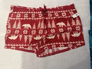 Old Navy Christmas Theme Lounge Shorts Size XXL - Picture 1 of 3