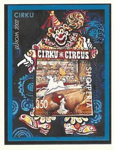 Albania Bloque 138 Europa CEPT Circo ** (mnh) - Imagen 1 de 1