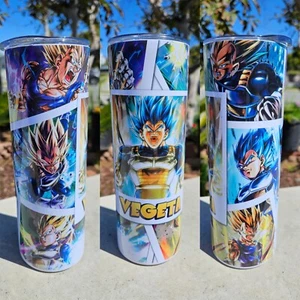 Vegeta Dragon Ball Z 20oz Edelstahl Becher Neu - Bild 1 von 1