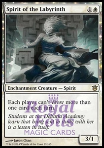 Spirit of the Labyrinth 1x FOIL BNG MTG Born of the Gods Rare MINT white - Picture 1 of 1