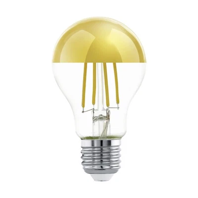 EGLO E27 LED, lampadina a specchio color oro, antiabbagliante, 7,5 Watt (eq WRhX - Immagine 1 di 4