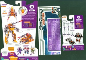 Hasbro Transformers (2006) Cybertron Map + Unicron & Galvatron Cardbacks - A1 - Picture 1 of 7