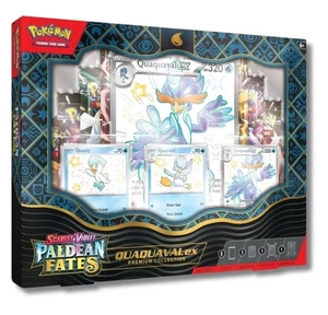 Pokemon Scarlet and Violet Paldean Fates ex Premium Collection | Quaquaval - Picture 1 of 1