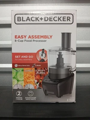 BLACK+DECKER FP4200B Food Processor Black - Image 1 of 4