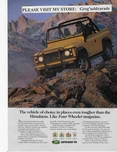Original Land Rover Vintage Printanzeige 1994 - Bild 1 von 1