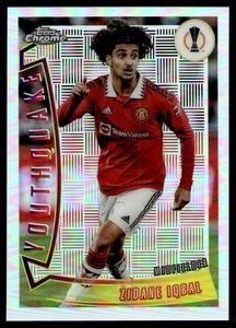 2023 Topps Chrome Zidane Iqbal Rookie Borussia Dortmund #YQ-32 - Picture 1 of 2
