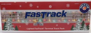 Lionel 2025070 paquete de vías de terminal Fastrack iluminado - Imagen 1 de 3