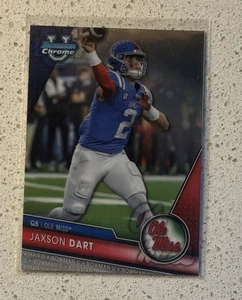 2023 Bowman University Chrome - Jaxson Dart #191 (RC) - Picture 1 of 2