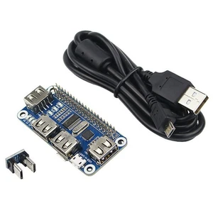 4 Ports USB Hub Extension Board USB to UART Debugging for Raspberry Zero/W - Picture 1 of 10