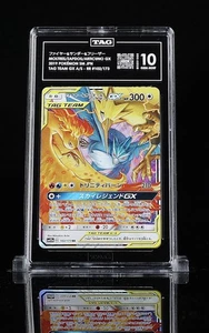 Pokemon TCG - Moltres & Zapdos & Articuno GX 102/173 RR - ETIQUETA Gema Como Nueva 10 - Imagen 1 de 2