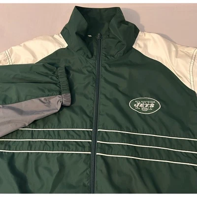 NFL New York Jets G-III Apparel Jacket Mens XL Football Coat Windbreaker SI - Image 1 of 4