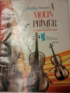 1977 Vintage Notenbuch: Mel Bay präsentiert eine Violinengrundierung von Frank Zucco O2 - Bild 1 von 1