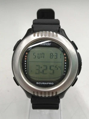 Reloj digital de cuarzo Scubapro XTENDAR DW40-4A10 40mm negro usado Foto 1 de 4