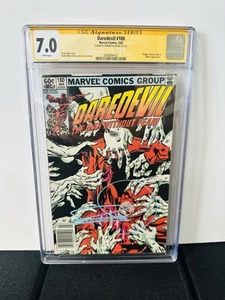 Daredevil #180 (1982) CGC 7.0 SS SIGNED by Frank Miller - Elektra, Kingpin - Picture 1 of 7