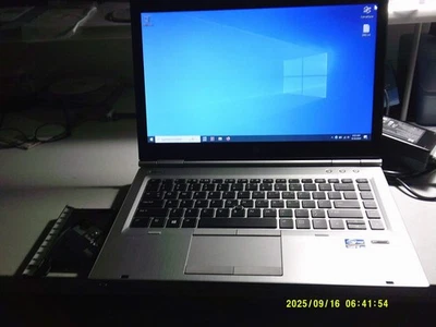 HP EliteBook 8470P 14" Laptop Computer Intel i5 8GB Ram 256GB SSD Windows 10 Pro - Image 1 of 3