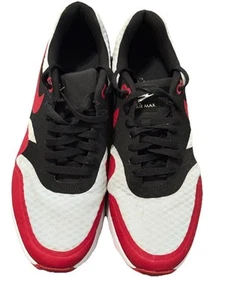 Nike Air Max 1 Ultra Essential BRED Platino Puro/Gimnasio Rojo-Negro Talla 12 - Imagen 1 de 6