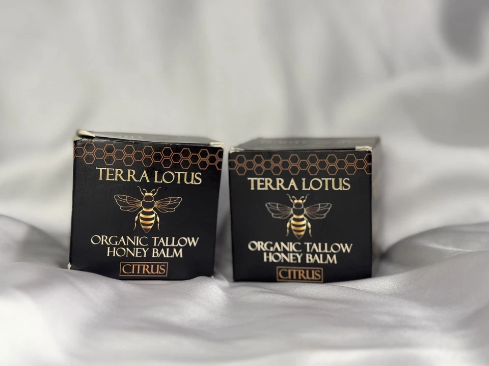 2 PACK of Terra Lotus Organic Tallow Honey Balm Citrus 2oz EA - NEW - Image 1 of 4