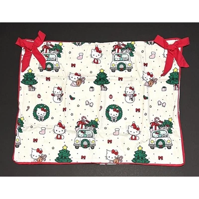 Pottery Barn Teen Hello Kitty Органическая Фланель Рождественская Обманка СТАНДАРТНАЯ НОВАЯ С ЯРЛЫКАМИ - Изображение 1 из 4