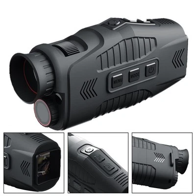 Zoom Monocular For Night Vision Device Compact Lightweight for Outdoors - Image 1 of 4